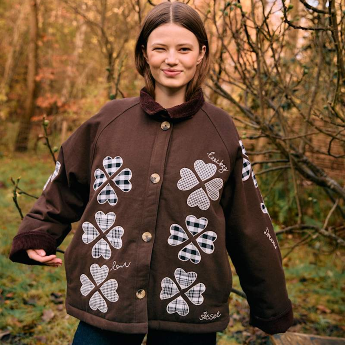 Sissel Edelbo - Lillibeth Jacket - Checked Brown