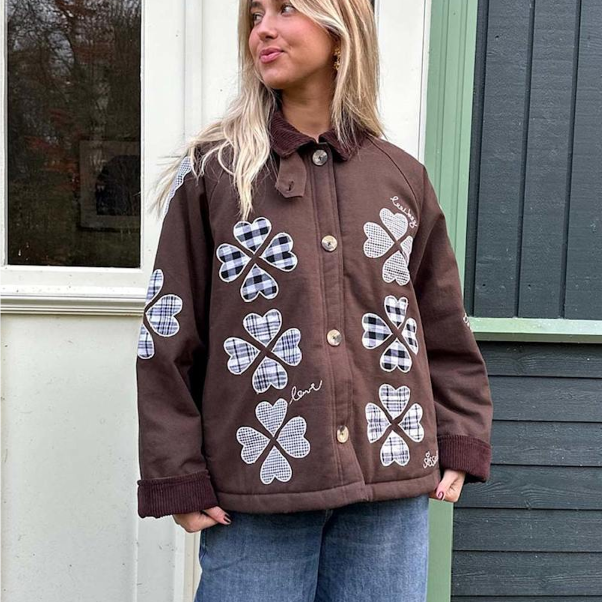Sissel Edelbo - Lillibeth Jacket - Checked Brown