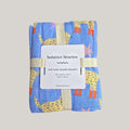 Solstice Stories - Large Organic Cotton Muslin Swaddle Blanket - Dogs