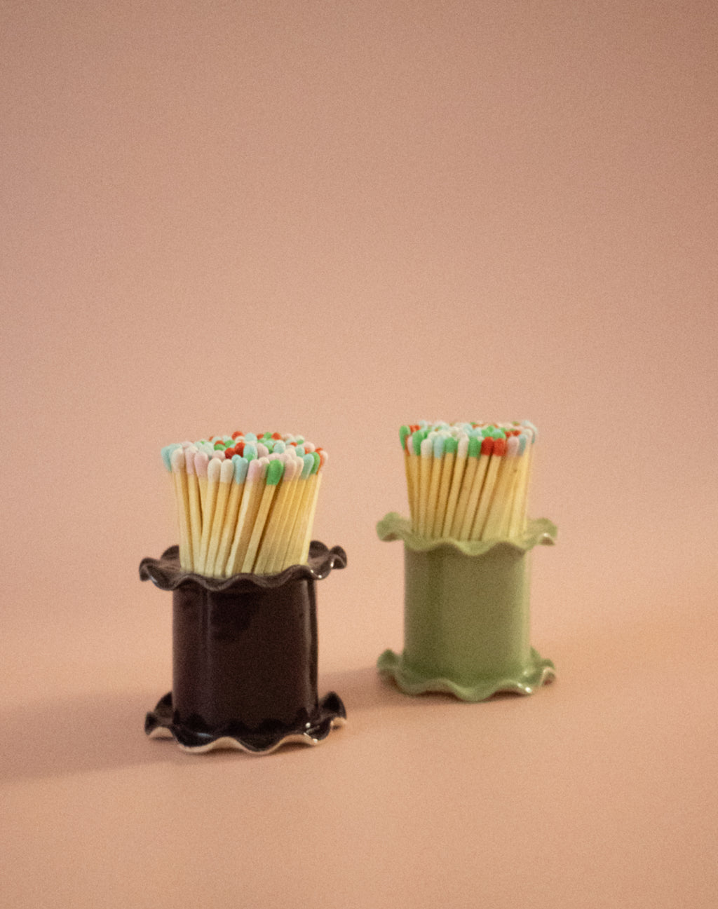 Superfluities fig matchstick holder, alternate view
