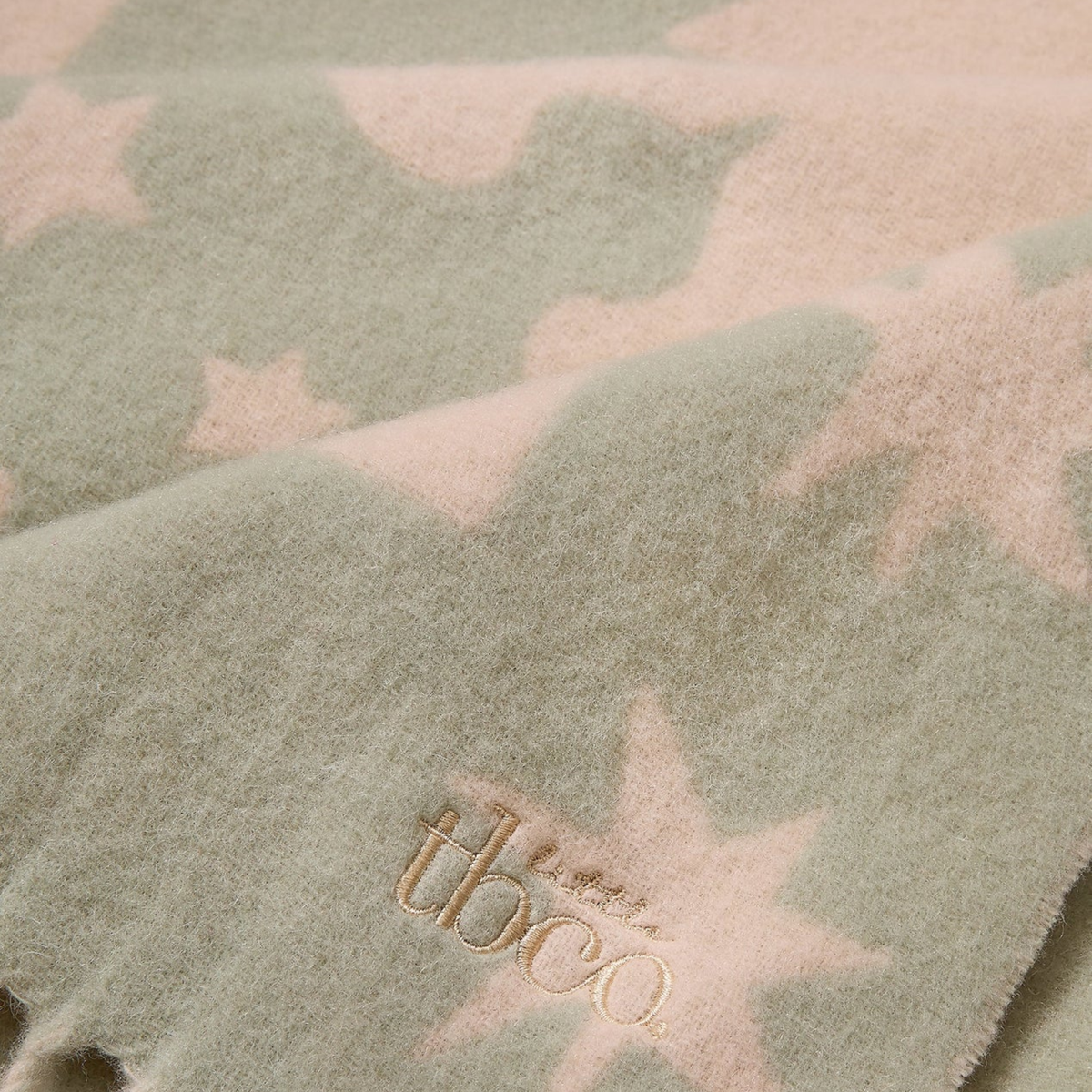 TBCo - Lambswool Baby Blanket - Sage Folk