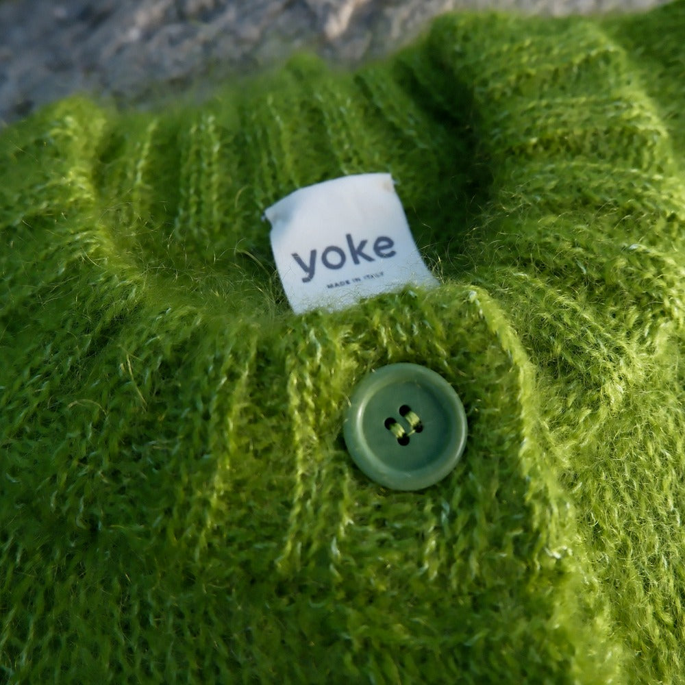 Yoke Studio - Cara Cardigan - Green