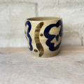 Zosia Ceramics - Latte Cup No Handle - Blue + Green Floral