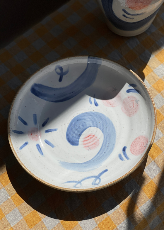 Fiona May Ceramics Mancora Pasta Bowl Quinn Says