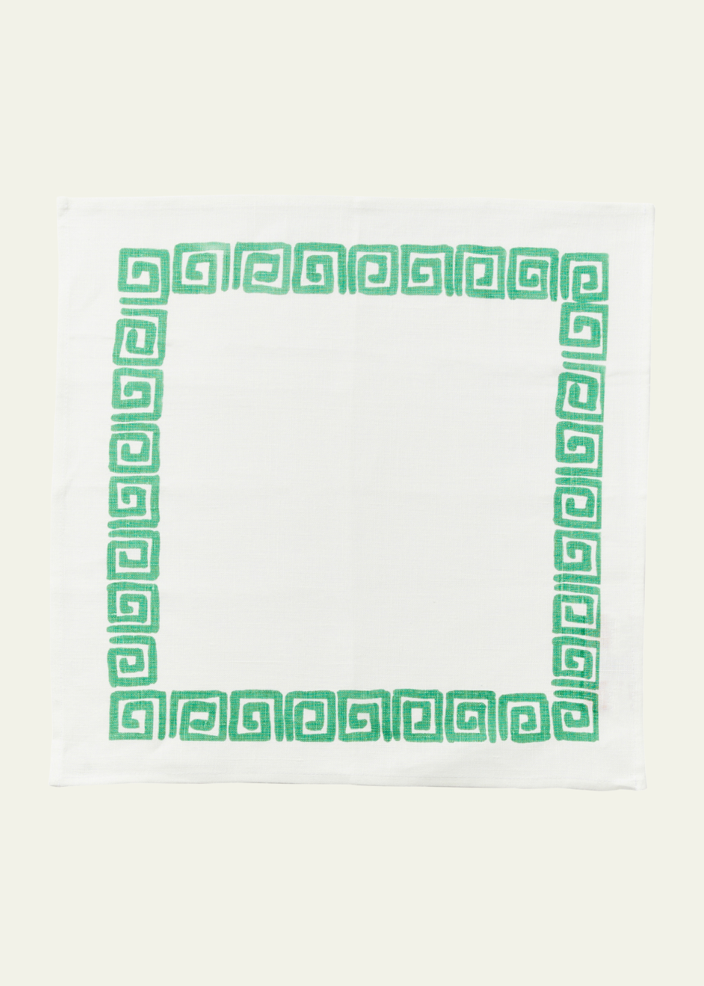 Bonnie and Neil Grecian Green Napkins, Set of 6