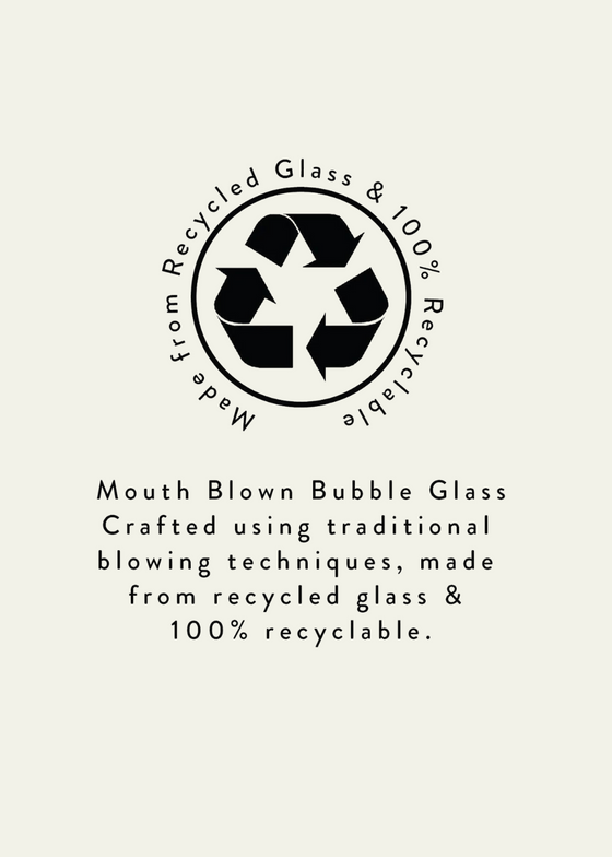 British Colour Standard Handmade Recycled Wine Glass | Jade Quinn Says