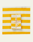 Bonnie and Neil Stripe Yellow Napkins, Set of 6