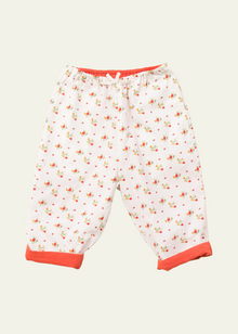  Little Green Radicals Spring Flowers Reversible Trousers