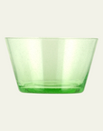 British Colour Standard Handmade Recycled Glass Dinnerware | Malachite Green Quinn Says