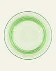 British Colour Standard Handmade Recycled Glass Dinnerware | Malachite Green Quinn Says