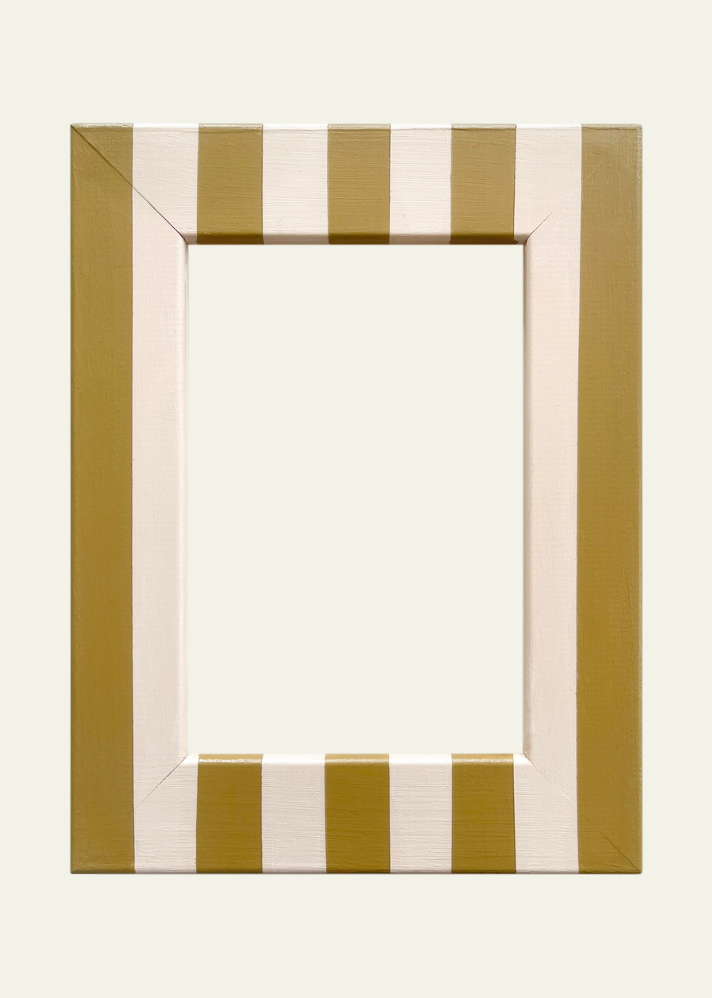 Candy Cane Striped Picture Frame — Shell & Mustard All The Things