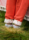 Little Green Radicals Spring Flowers Reversible Trousers