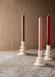  Izzy Letty Tiered Ceramic Candlestick Quinn Says