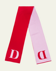 HADES Wool Alphabet D Scarf