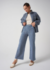 Seventy + Mochi Elodie Jean in Stripe Denim