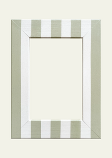  Candy Cane Striped Picture Frame — Milk & Pistachio All The Things