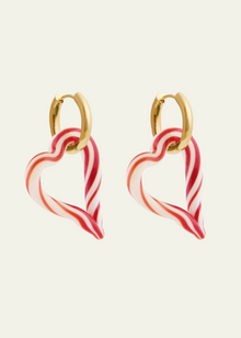  Sandralexandra Heart of Glass Striped Ivory & Red