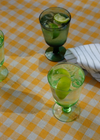 British Colour Standard Handmade Recycled Wine Glass | Malachite Green Quinn Says