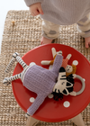 Sophie Home Zebra Ragdoll - Cotton Knit Toy