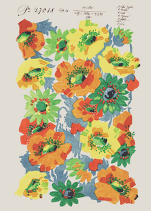  Print Sisters Summer Poppies Vintage Archive Poster Print Quinn Says