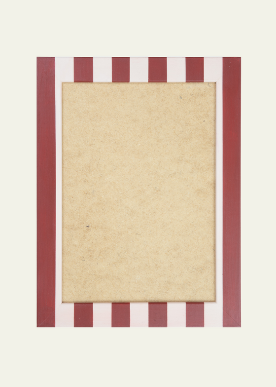 All The Things Candy Cane Striped Picture Frame — Shell & Jam