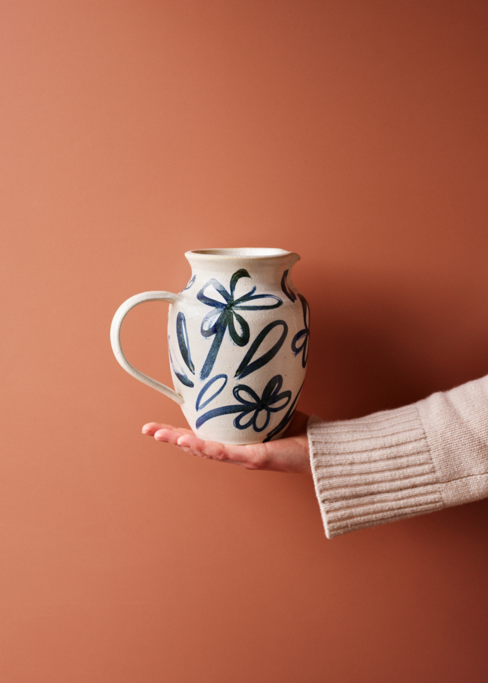 Calendula Ceramic Jug by Ella Bua-In